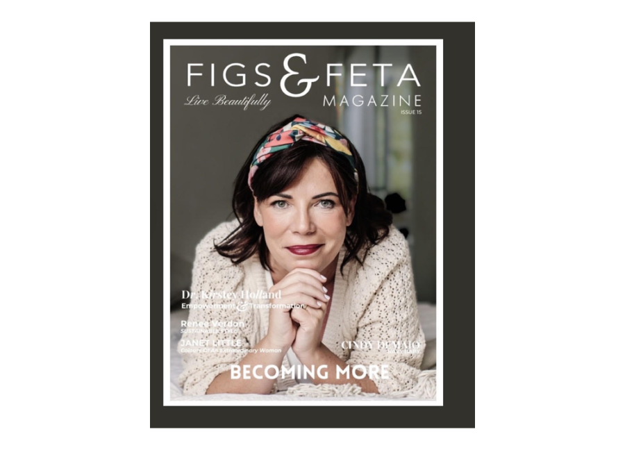 Figs & Feta Magazine cover feature